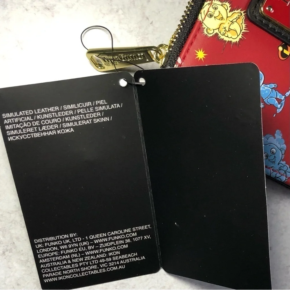 Loungefly Disney Pixar The Incredibles Jack Jack AOP Wallet NWT